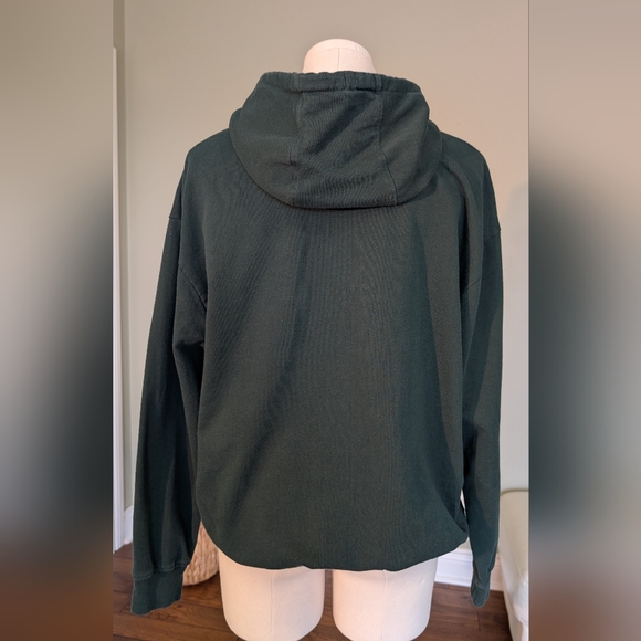 Led Zeppelin Unisex Green Hoodie Size L - Picture 3 of 14